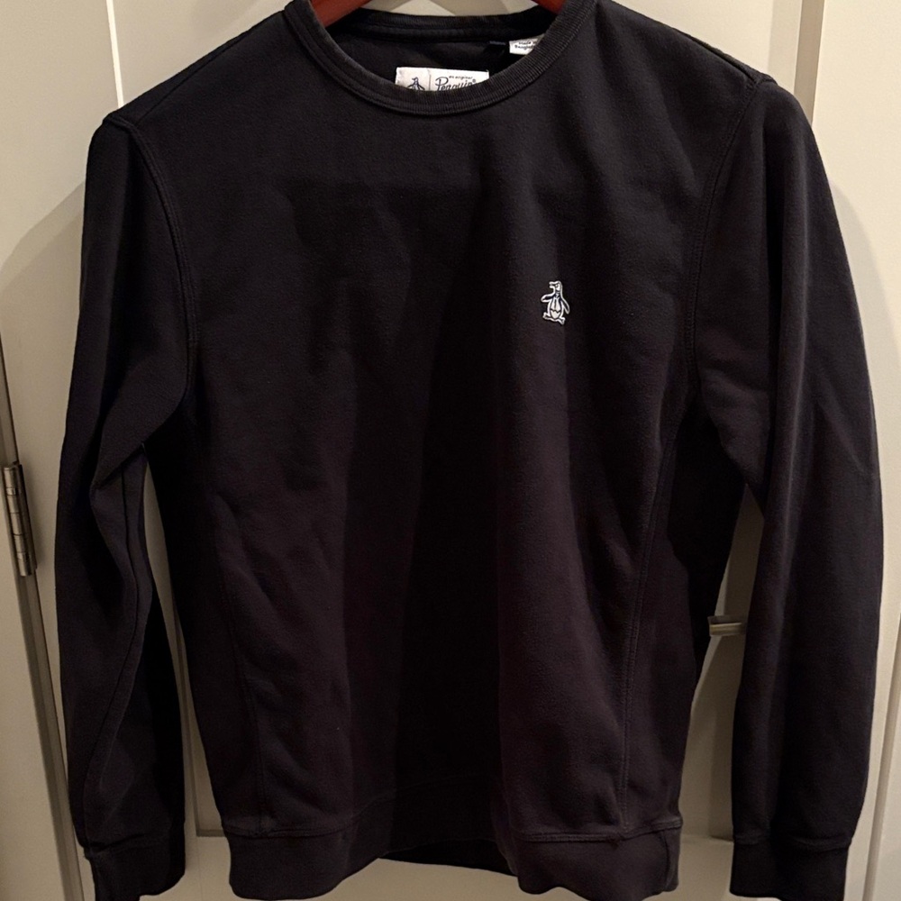 Original Penguin Charcoal Crewneck